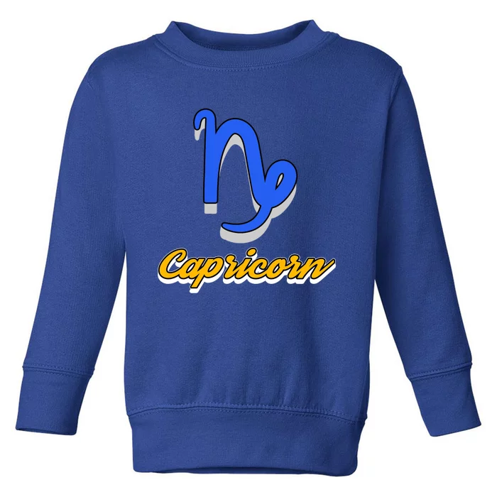 Trendy Statet Superstitions Capricorn Zodiac Astrology Gift Toddler Sweatshirt