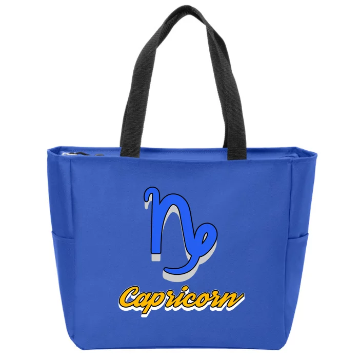 Trendy Statet Superstitions Capricorn Zodiac Astrology Gift Zip Tote Bag