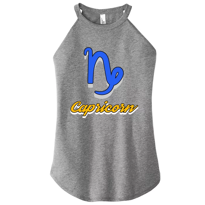 Trendy Statet Superstitions Capricorn Zodiac Astrology Gift Women’s Perfect Tri Rocker Tank