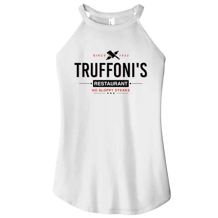 Truffonis Sloppy Steaks I Think You Should Leave Women’s Perfect Tri Rocker Tank