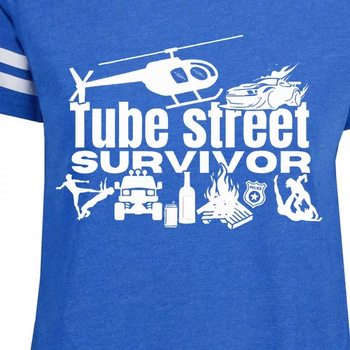 Tube Street Survivor Enza Ladies Jersey Football T-Shirt