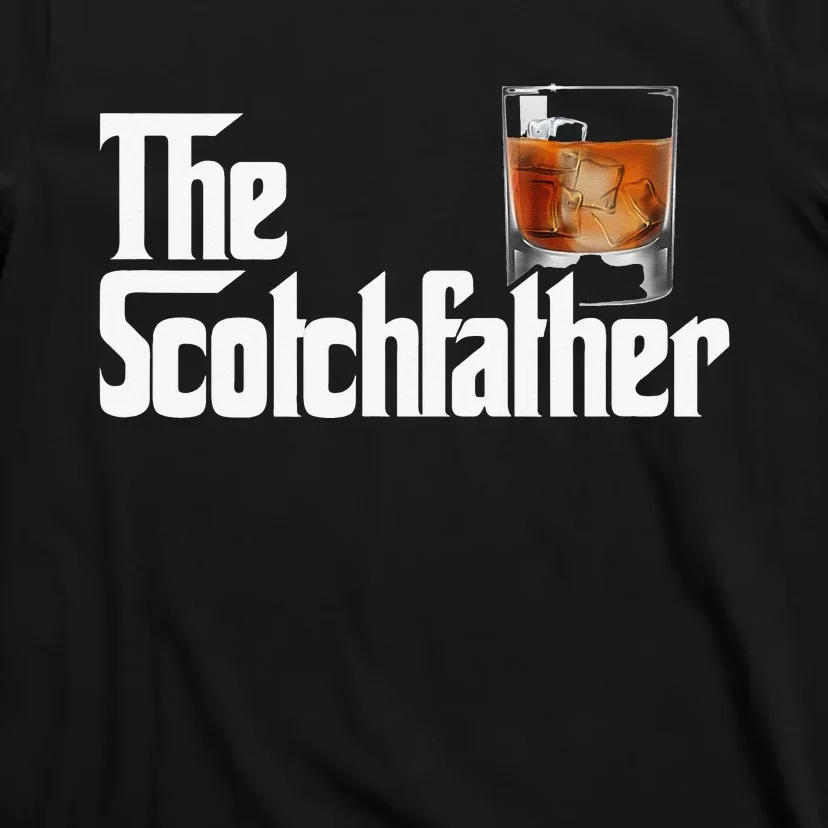 The Scotchfather Scotch Father Dad Father's Day Drinking T-Shirt