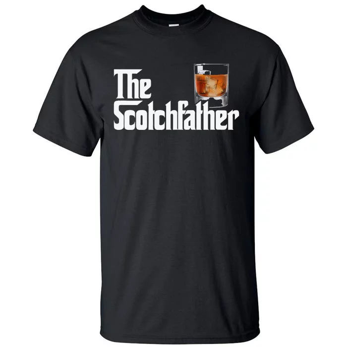 The Scotchfather Scotch Father Dad Father's Day Drinking Tall T-Shirt