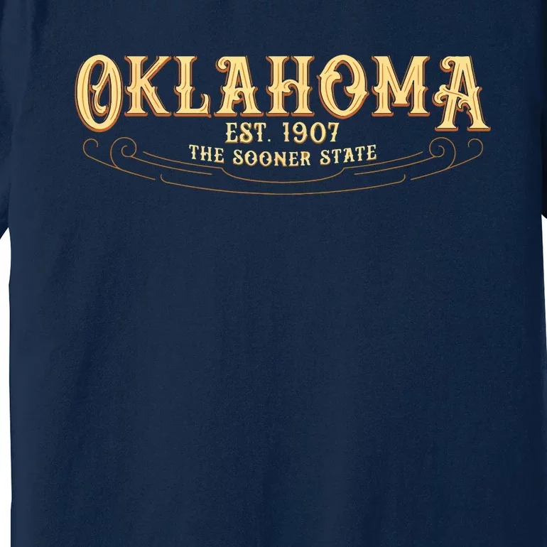 The Sooner State Oklahoma Premium T-Shirt