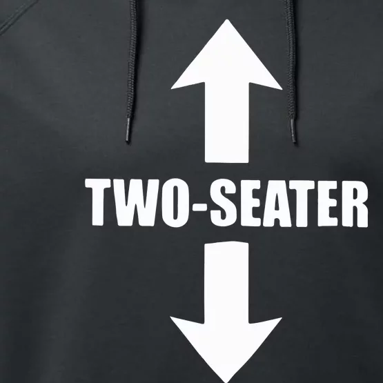 Two Seater Stuffmybfsays Performance Fleece Hoodie