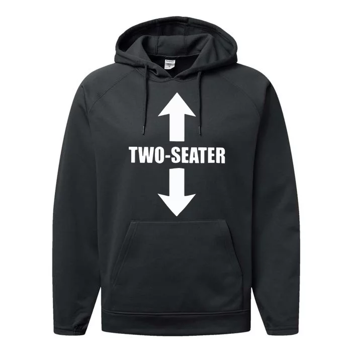 Two Seater Stuffmybfsays Performance Fleece Hoodie