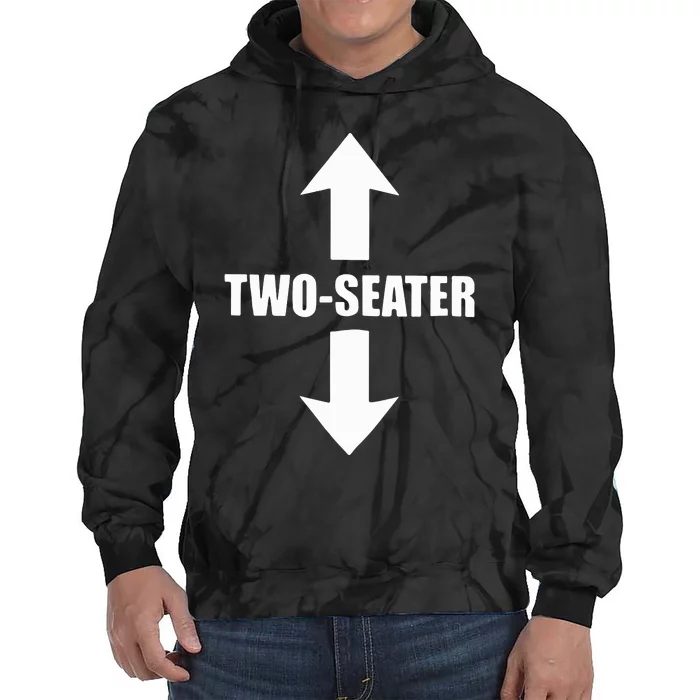 Two Seater Stuffmybfsays Tie Dye Hoodie