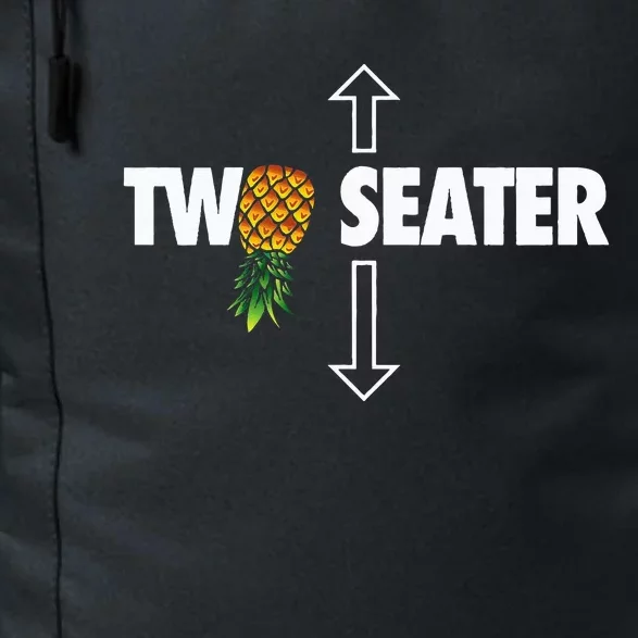 Two Seater Swinger Funny Upside Down Pineapple Swinger Daily Commute Backpack