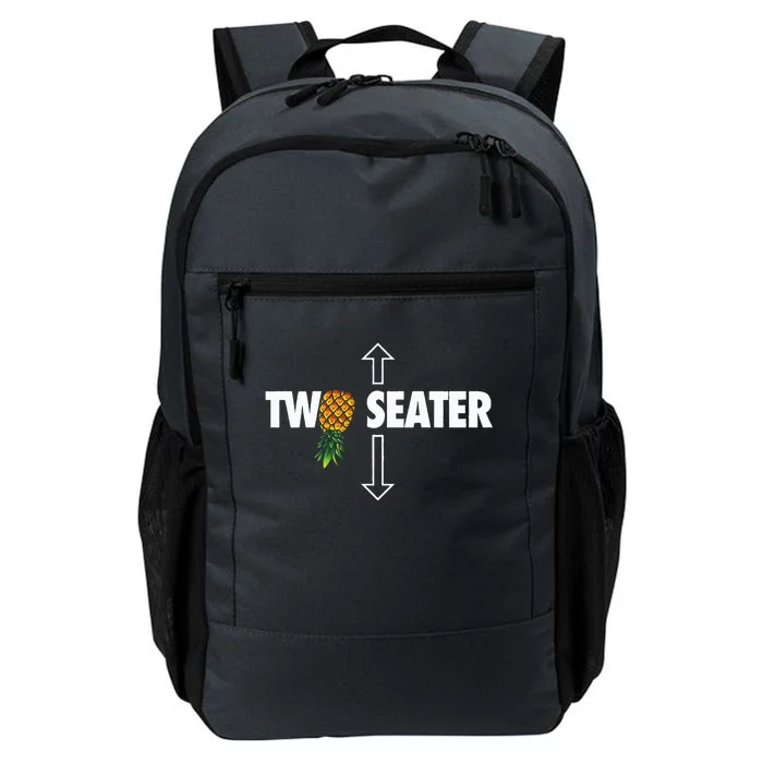 Two Seater Swinger Funny Upside Down Pineapple Swinger Daily Commute Backpack