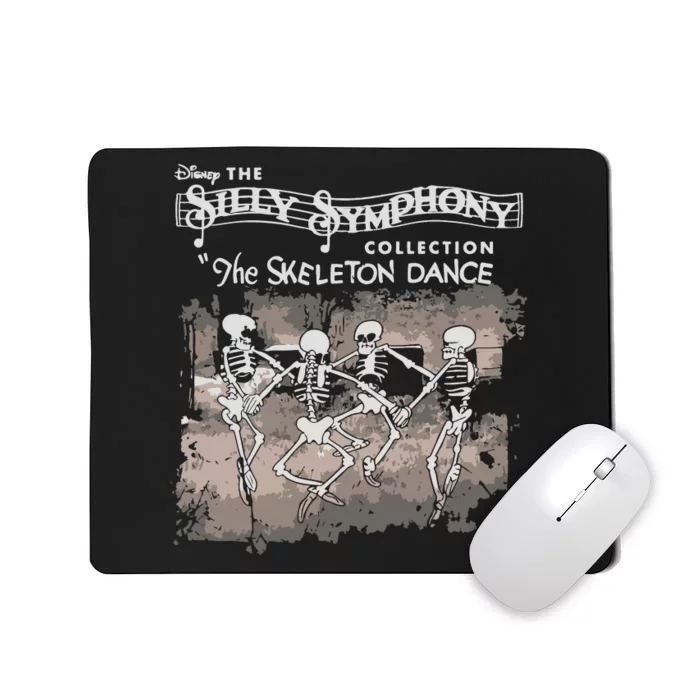 The Silly Symphony Skeleton Dance Halloween Mousepad