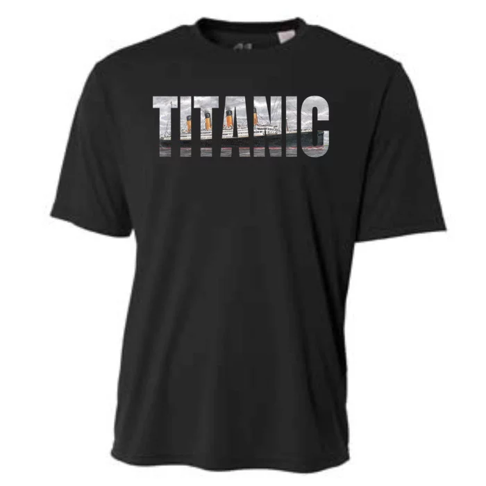 Titanic Sailing Ship 1912 Cruise Vintage Distressed Great Gift Cooling Performance Crew T-Shirt