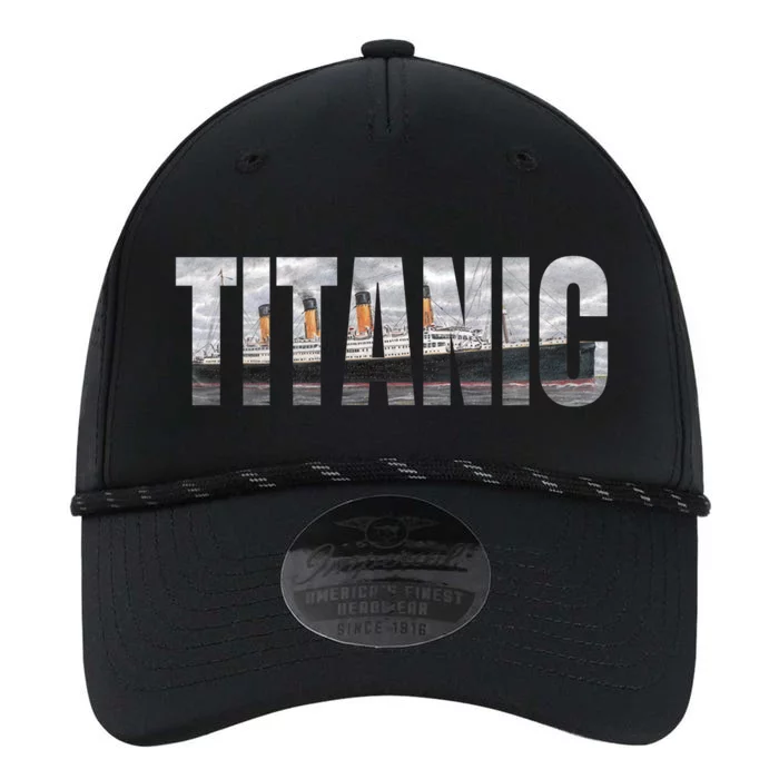 Titanic Sailing Ship 1912 Cruise Vintage Distressed Great Gift Performance The Dyno Cap