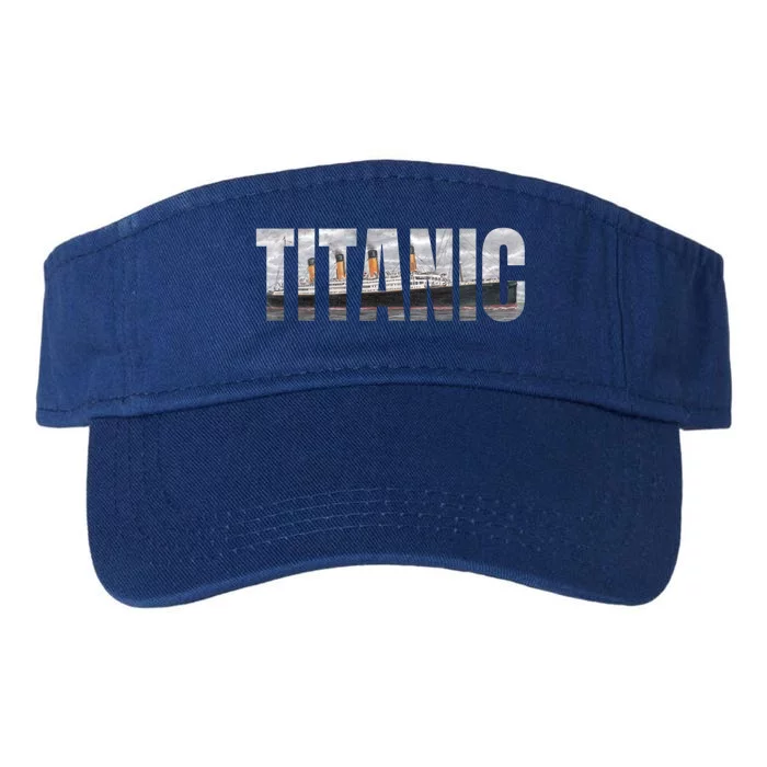 Titanic Sailing Ship 1912 Cruise Vintage Distressed Great Gift Valucap Bio-Washed Visor