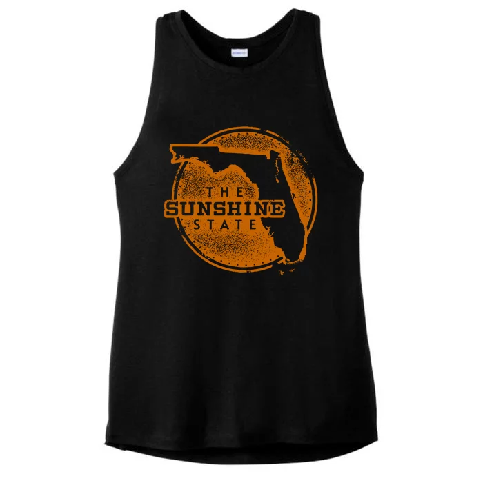 The Sunshine State Ladies Tri-Blend Wicking Tank