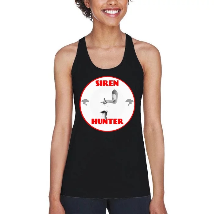 Tornado Siren Siren Hunter Women's Racerback Tank