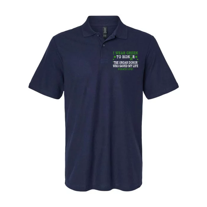 TRANSPLANT SURGERY SURVIVOR Softstyle Adult Sport Polo