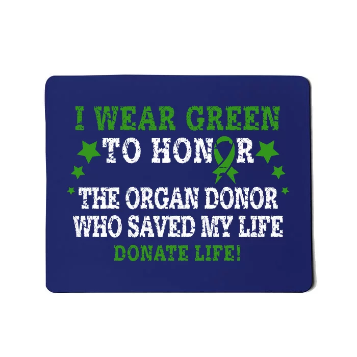 TRANSPLANT SURGERY SURVIVOR Mousepad