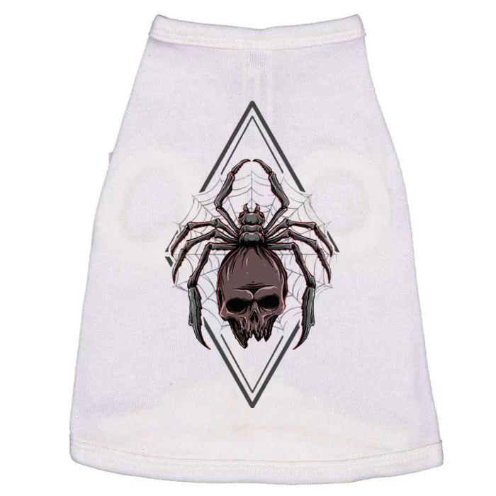 Tarantula Skull Spider Doggie Tank