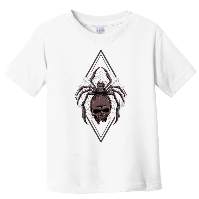 Tarantula Skull Spider Toddler T-Shirt