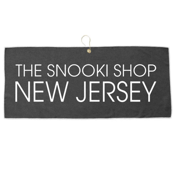 The Snooki Shop Newjersey Large Microfiber Waffle Golf Towel