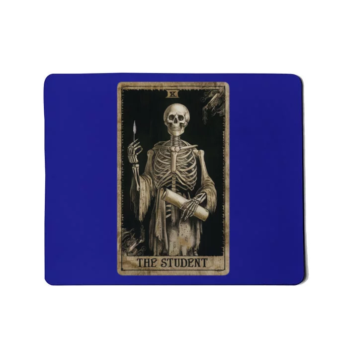 The Student Skeleton Tarot Card Cool Gift Mousepad