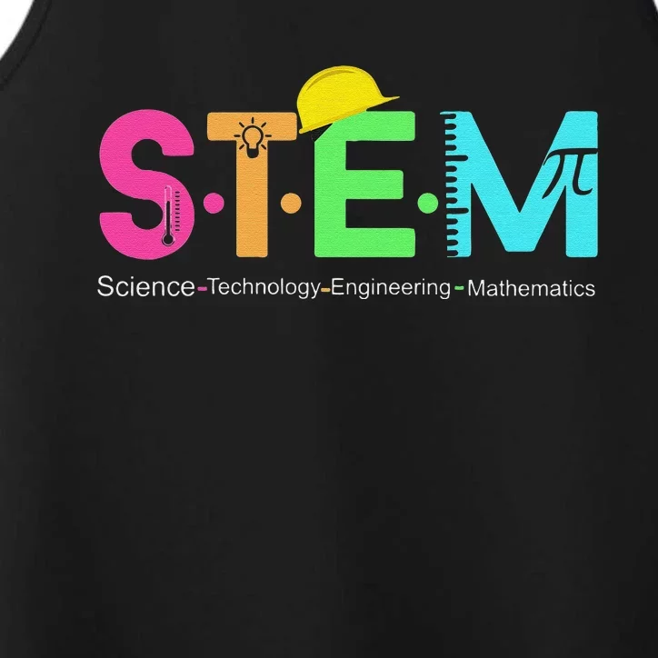 Team STEM Science Technology Engineering Math Teacher Performance Tank