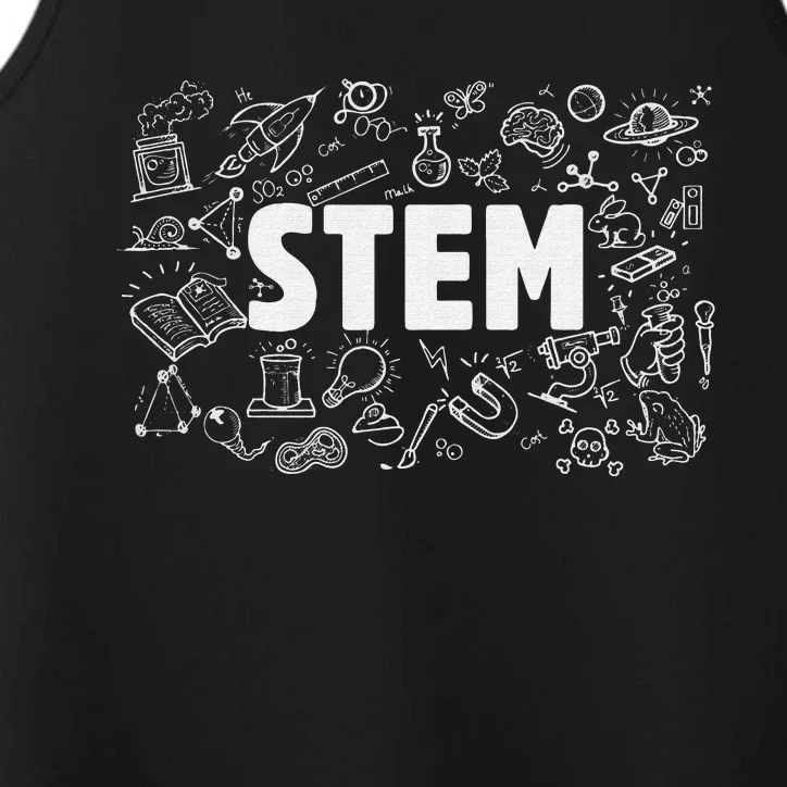 Team STEM Science Technology Engineering Math Teacher Performance Tank