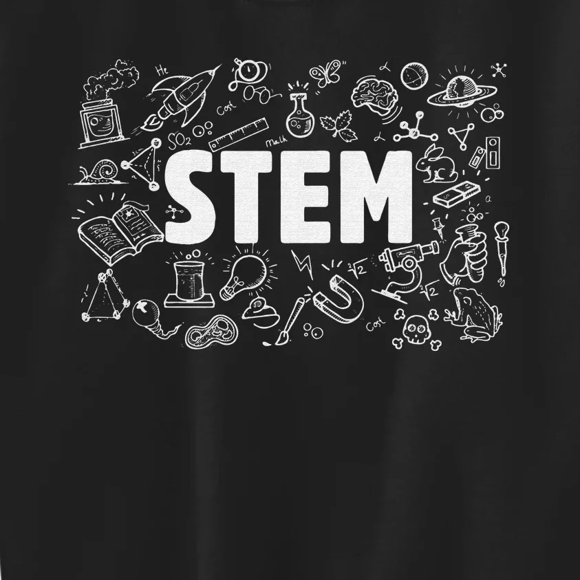 Team STEM Science Technology Engineering Math Teacher Kids Sweatshirt