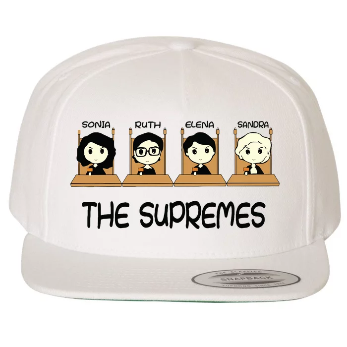 The Supremes Supreme Court Justices Rbg Cute Wool Snapback Cap