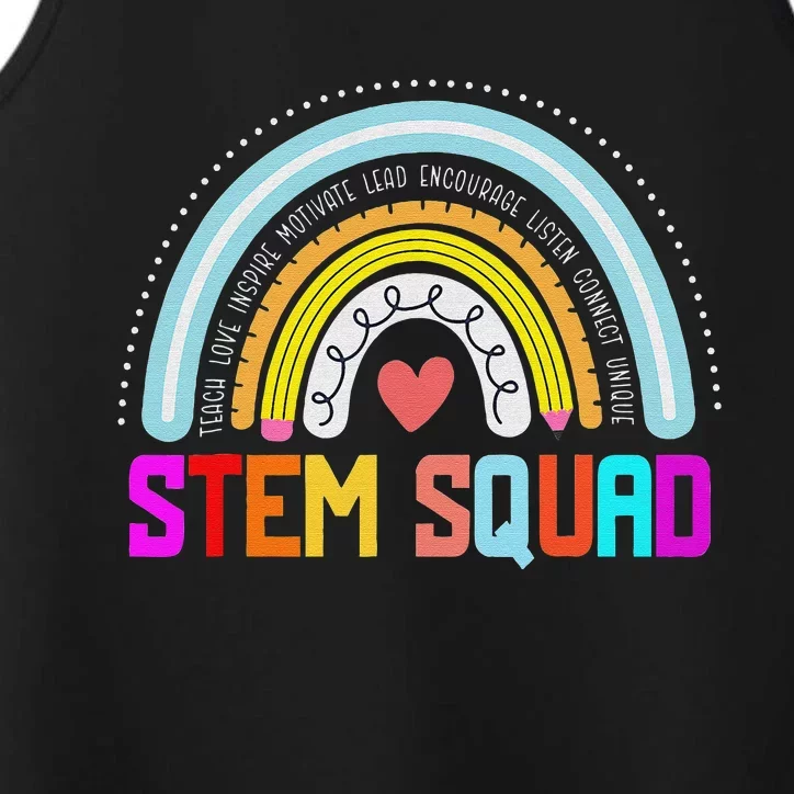 Team STEM Science Technology Engineering Math Teacher Performance Tank