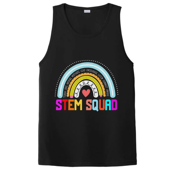 Team STEM Science Technology Engineering Math Teacher Performance Tank