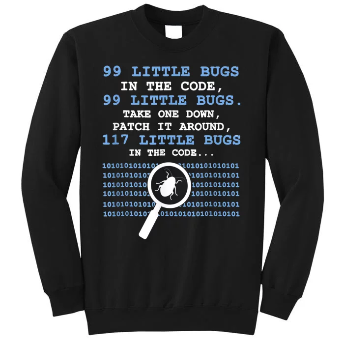 Technology Software Script HTML Network 99 Little Bugs Sweatshirt