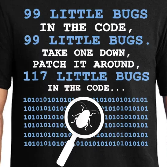 Technology Software Script HTML Network 99 Little Bugs Pajama Set