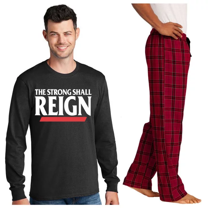 The Strong Shall Reign Long Sleeve Pajama Set