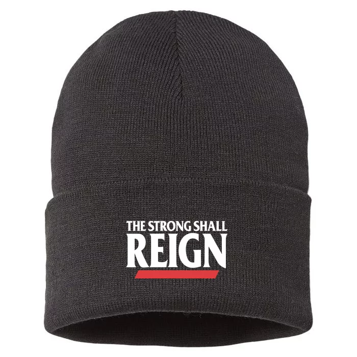 The Strong Shall Reign Sustainable Knit Beanie