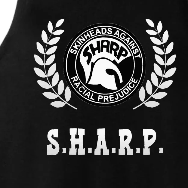 Traditional Skinhead S.H.A.R.P Oi Ska Skinheadsharp Ladies Tri-Blend Wicking Tank