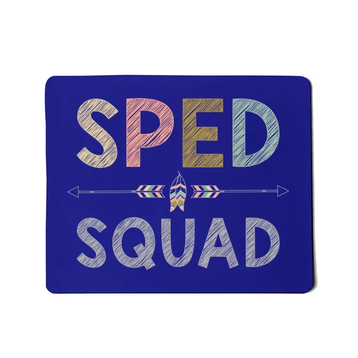 Team Sped Squad Teacher Special Ed Special Education Gift Mousepad