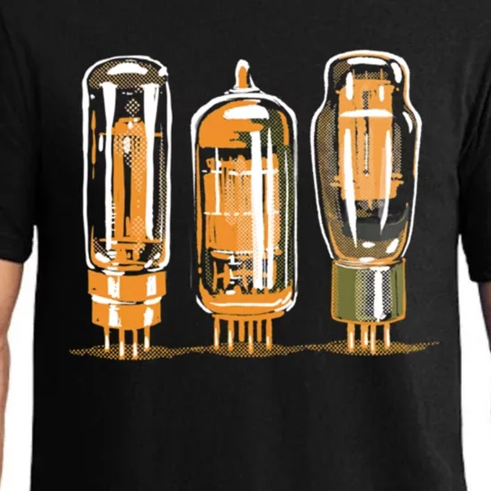 Throwback Style Stereo Amplifier Vacuum Tubes Pajama Set