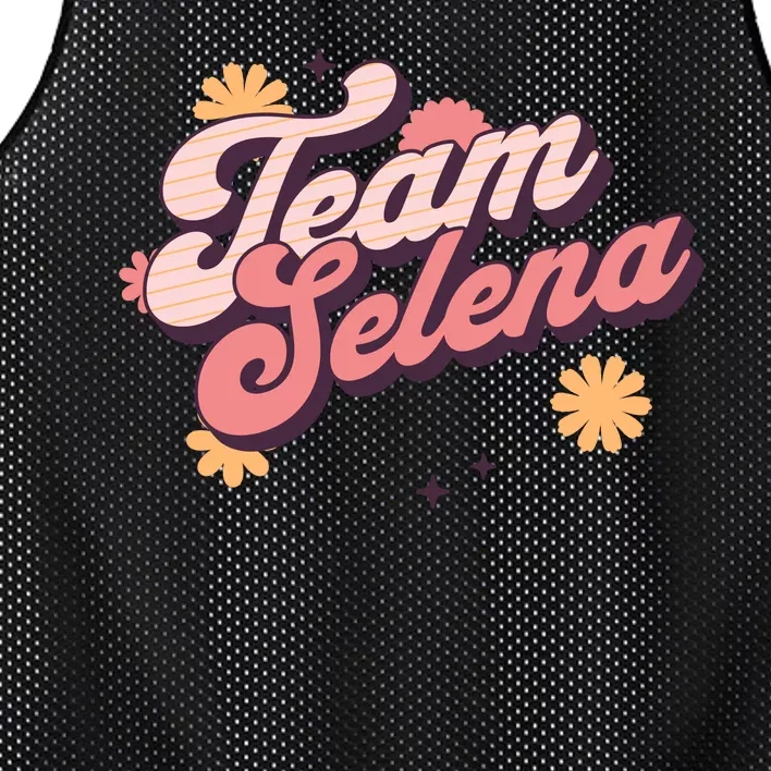 Team Selena Support Selena Mesh Reversible Basketball Jersey Tank