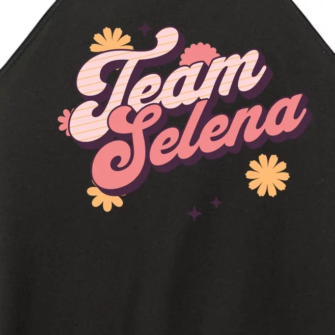 Team Selena Support Selena Women’s Perfect Tri Rocker Tank