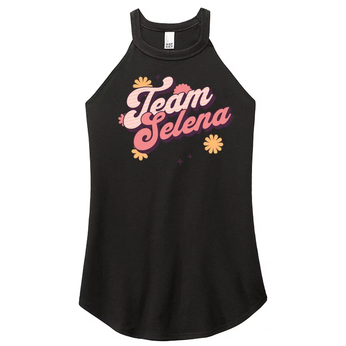 Team Selena Support Selena Women’s Perfect Tri Rocker Tank