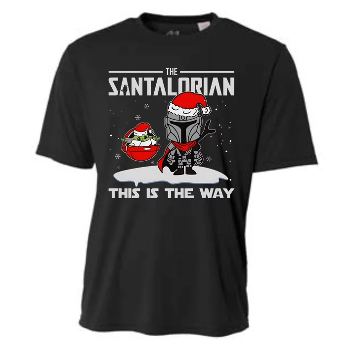 The Santalorian Star Christmas Wars Cooling Performance Crew T-Shirt