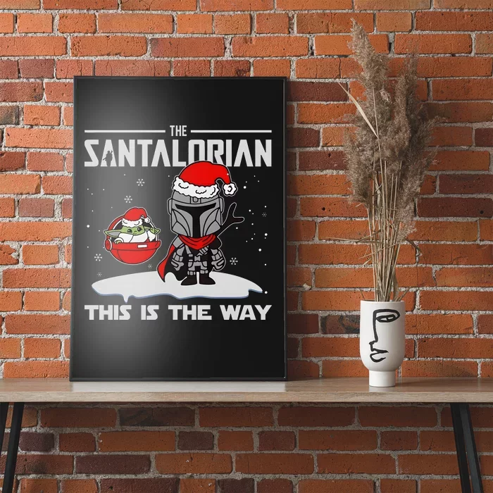 The Santalorian Star Christmas Wars Poster