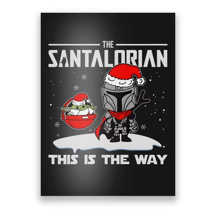 The Santalorian Star Christmas Wars Poster