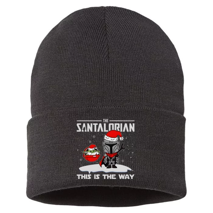 The Santalorian Star Christmas Wars Sustainable Knit Beanie