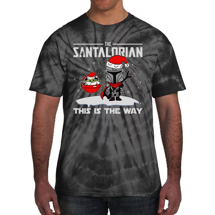 The Santalorian Star Christmas Wars Tie-Dye T-Shirt