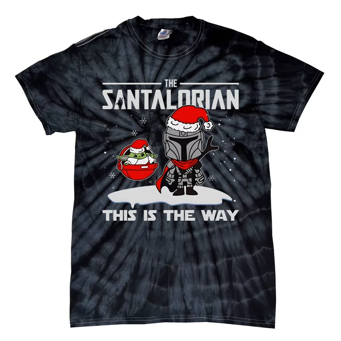 The Santalorian Star Christmas Wars Tie-Dye T-Shirt