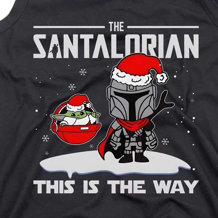 The Santalorian Star Christmas Wars Tank Top