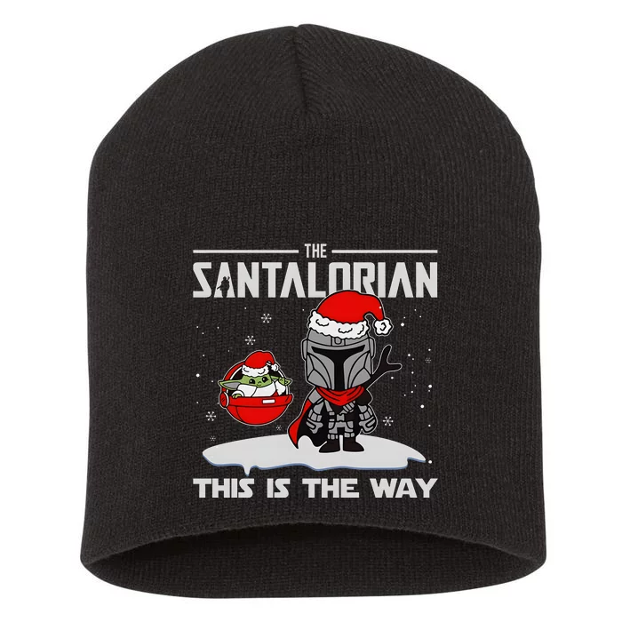 The Santalorian Star Christmas Wars Short Acrylic Beanie