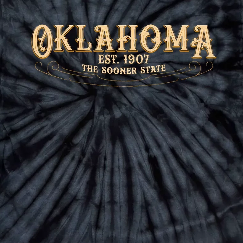 The Sooner State Oklahoma Tie-Dye T-Shirt